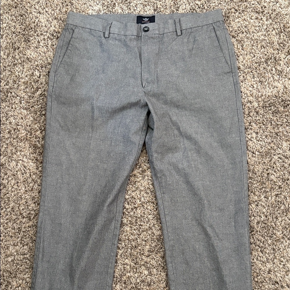 Dockers Men's Classic Gray Chinos